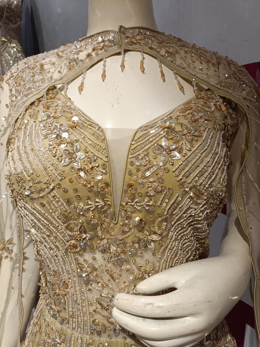 RECEPTION,ENGAGEMENT,FUNCTIONAL PARTY WEAR GOWN