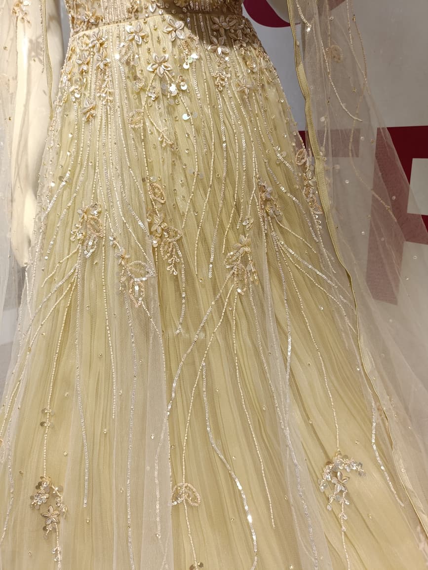 RECEPTION,ENGAGEMENT,FUNCTIONAL PARTY WEAR GOWN