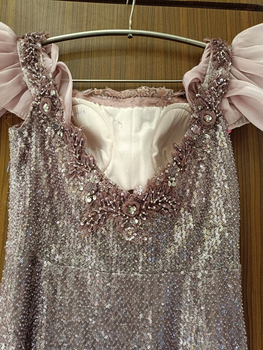 WESTERN FUNCTIONAL PARTY WEAR GOWN