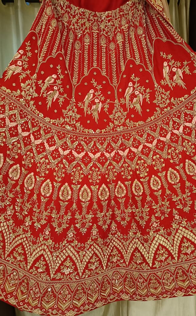 WEDDING BRIDAL LEHENGA CHOLI