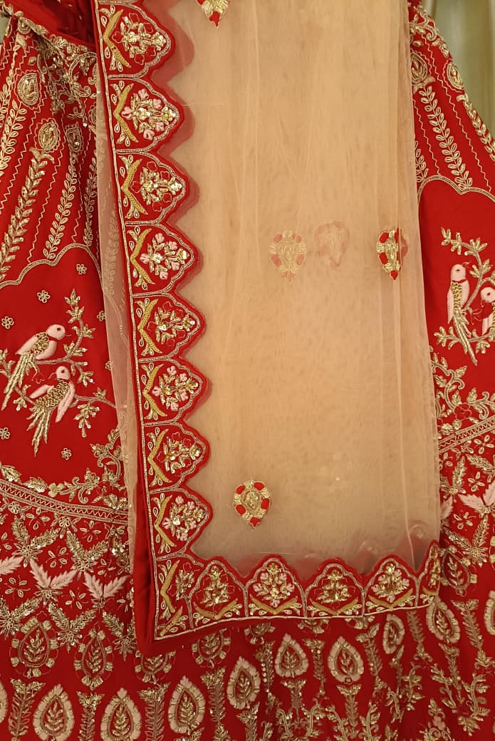WEDDING BRIDAL LEHENGA CHOLI