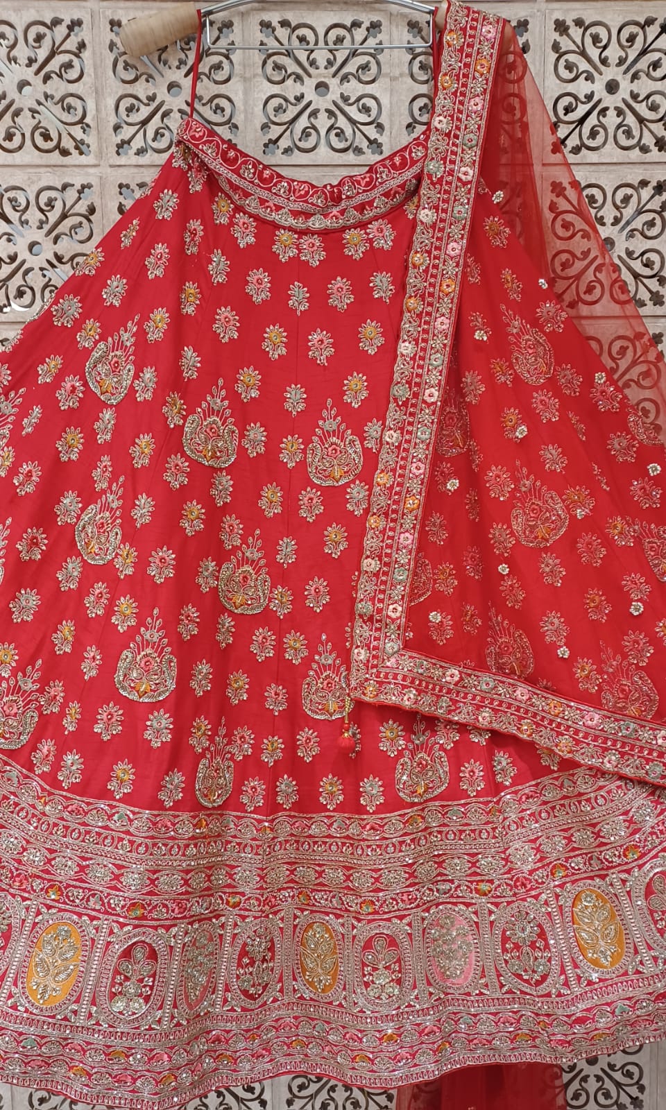 WEDDING,RECEPTION PARTY WEAR  LEHENGA CHOLI