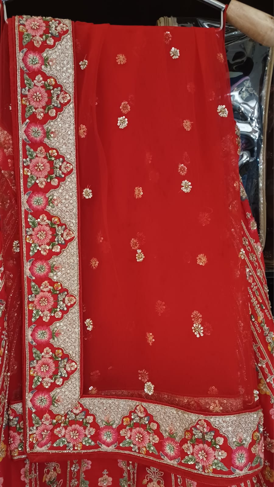 WEDDING,RECEPTION BRIDAL LEHENGA CHOLI