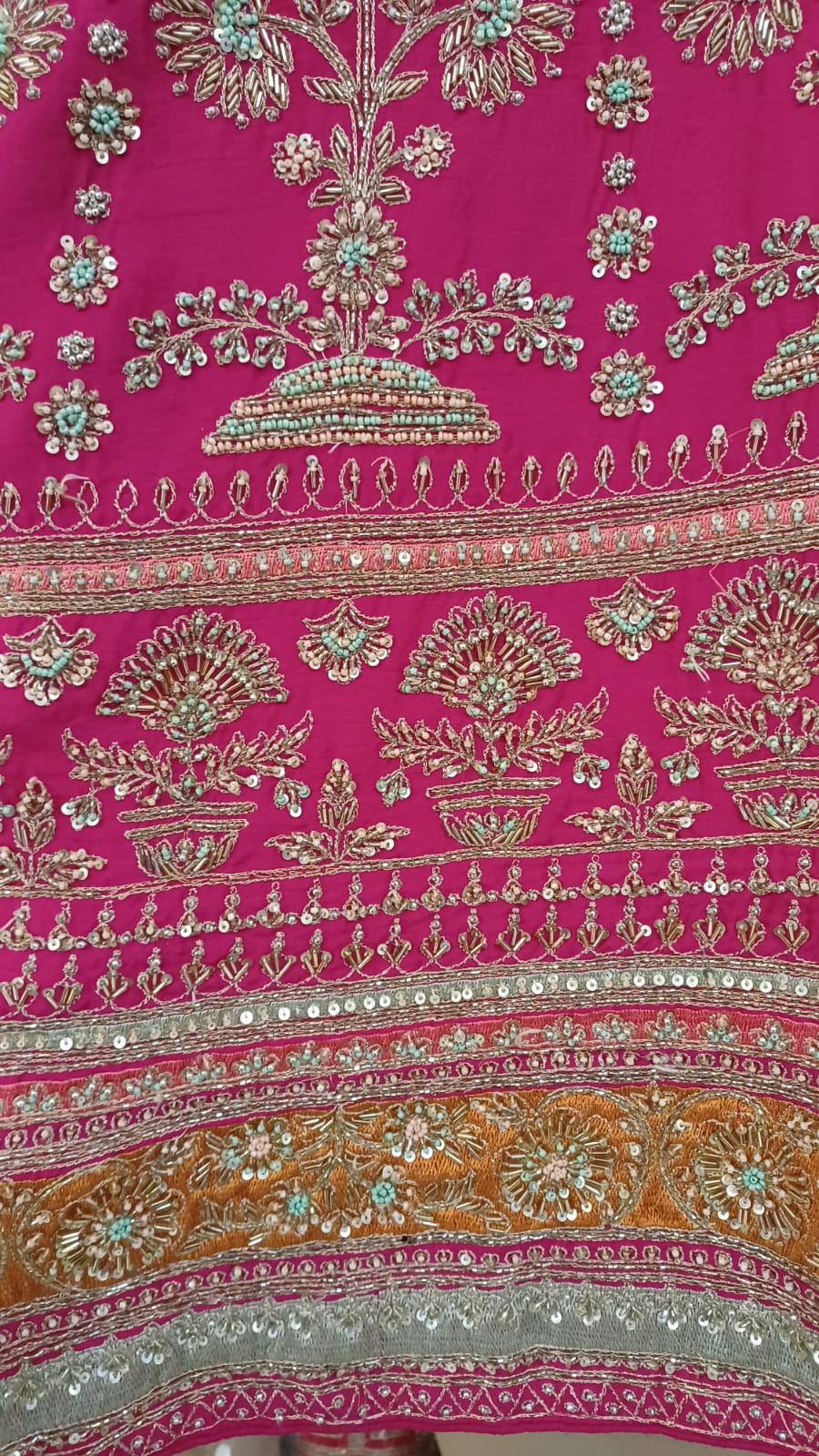 WEDDING,RECEPTION BRIDAL LEHENGA CHOLI