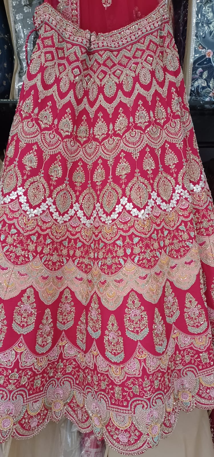 WEDDING,RECEPTION,PARTY WEAR LEHENGA CHOLI