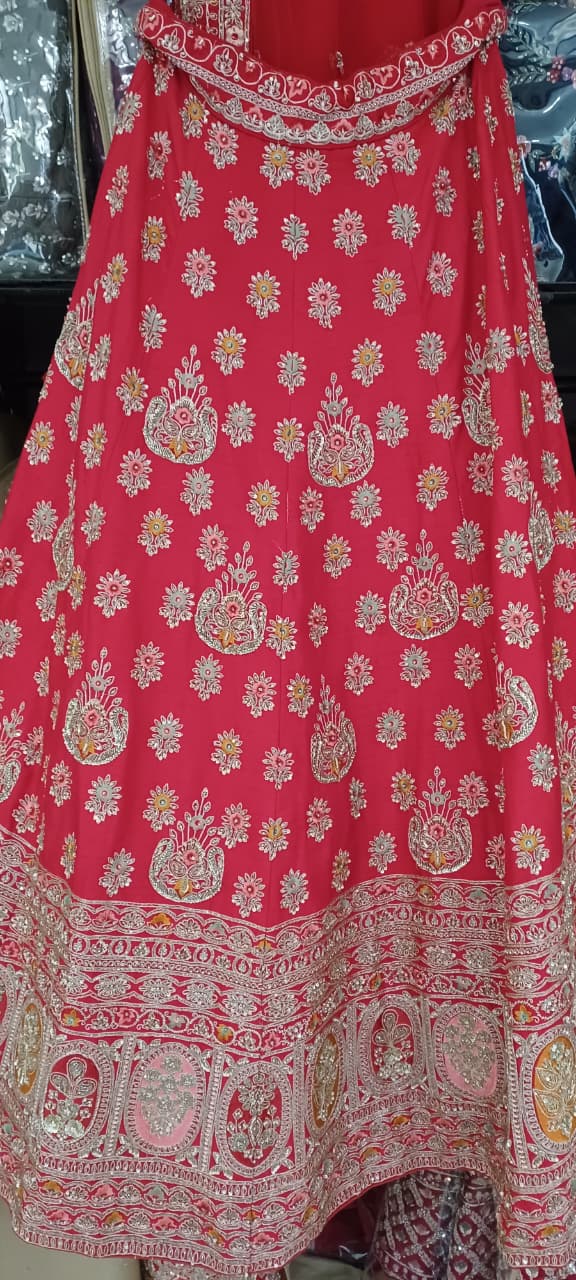 BRIDAL RECEPTION LEHENGA CHOLI