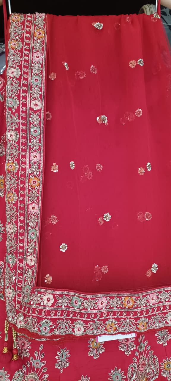 BRIDAL RECEPTION LEHENGA CHOLI