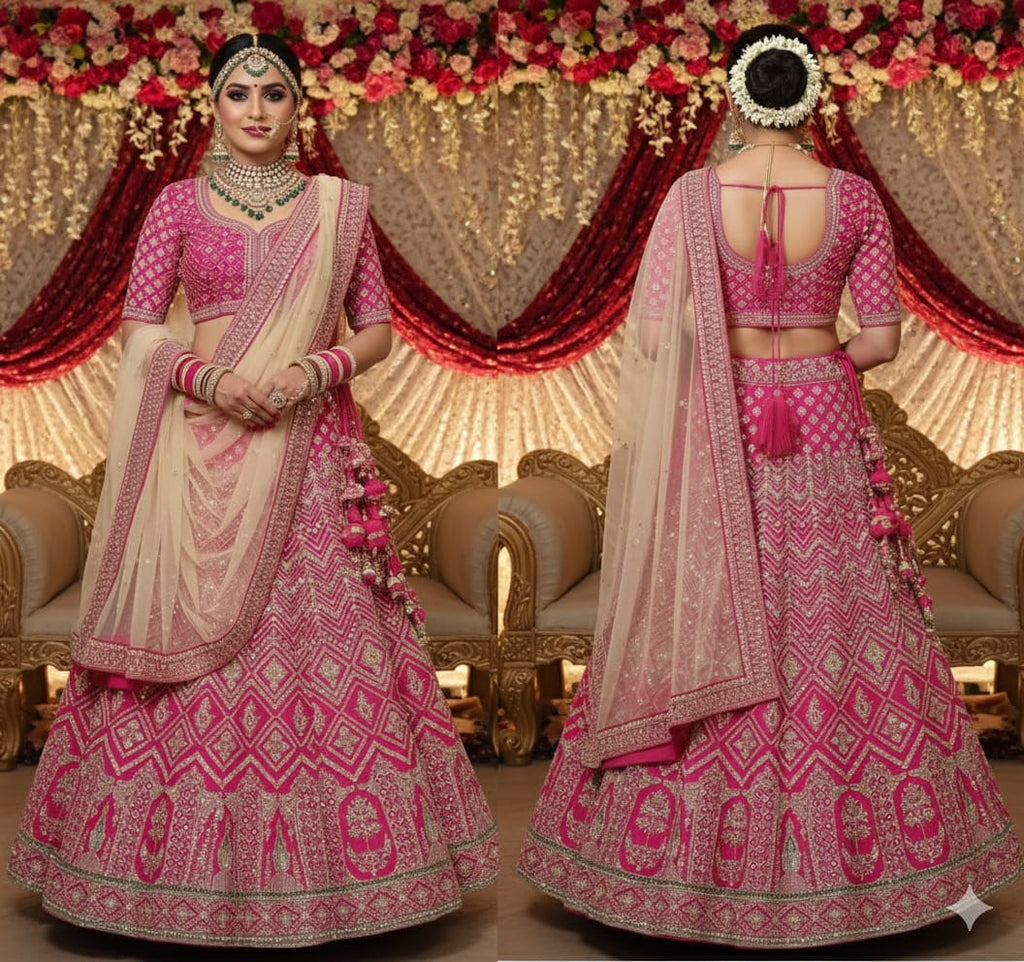 WEDDING,RECEPTION LEHENGA CHOLI PARTY WEAR