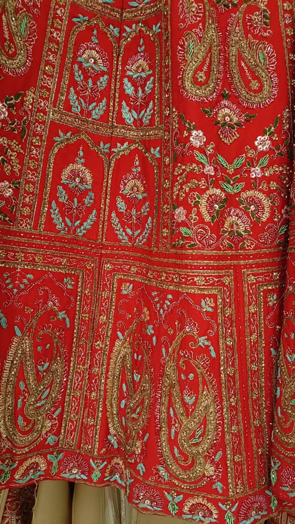 RECEPTION,FUNCTIONAL PARTY WEAR LEHENGA CHOLI