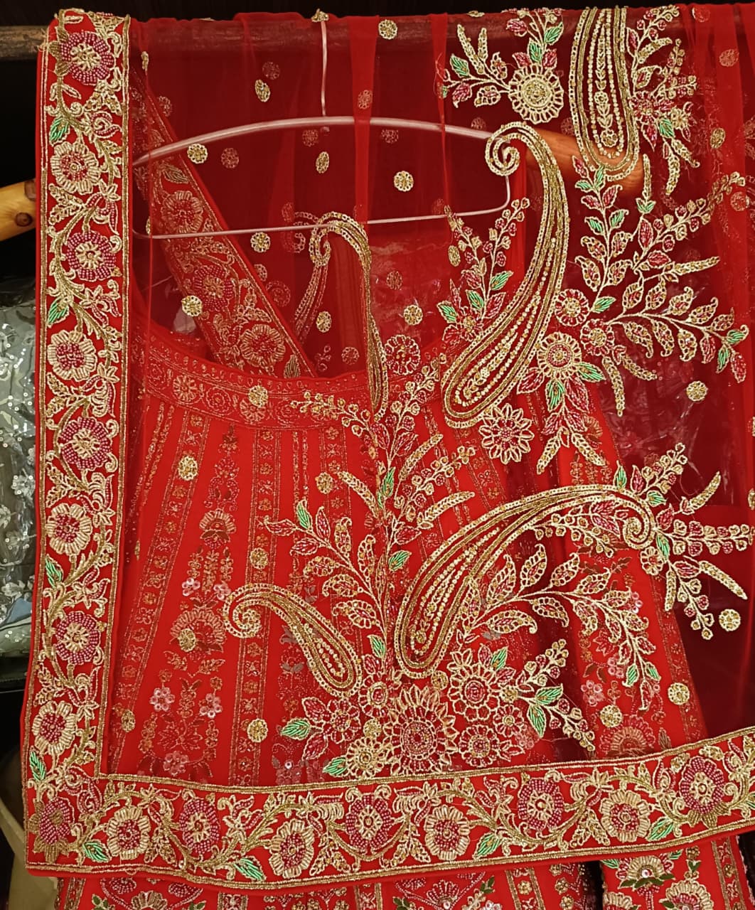 RECEPTION,FUNCTIONAL PARTY WEAR LEHENGA CHOLI