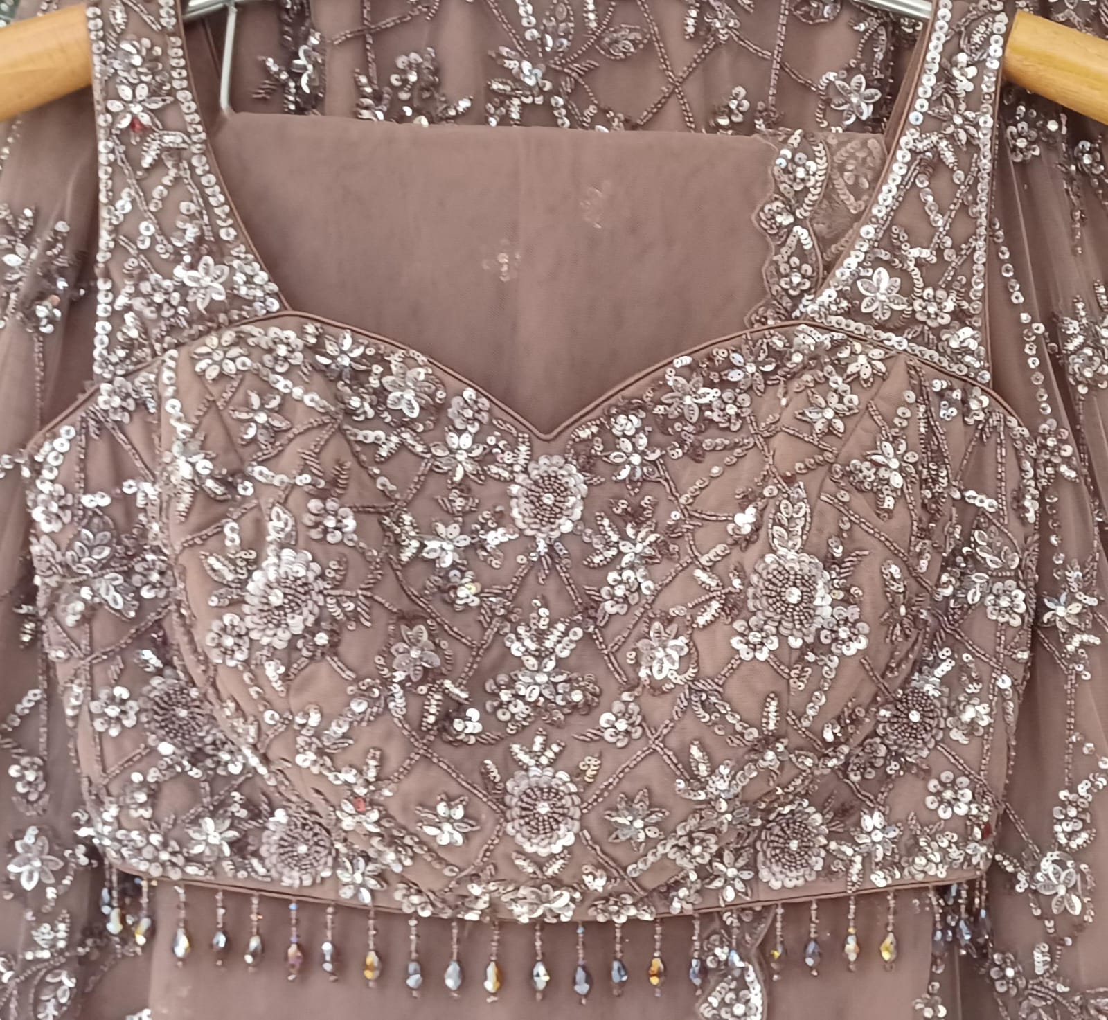 WEDDING,RECEPTION,FUNCTIONAL PARTY WEAR BRIDAL LEHENGA