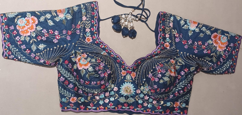 WEDDING,RECEPTION PARTY WEAR LEHENGA CHOLI