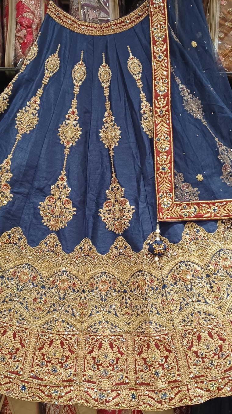 WEDDING,RECEPTION,FUNCTIONAL PARTY WEAR LEHENGA CHOLI