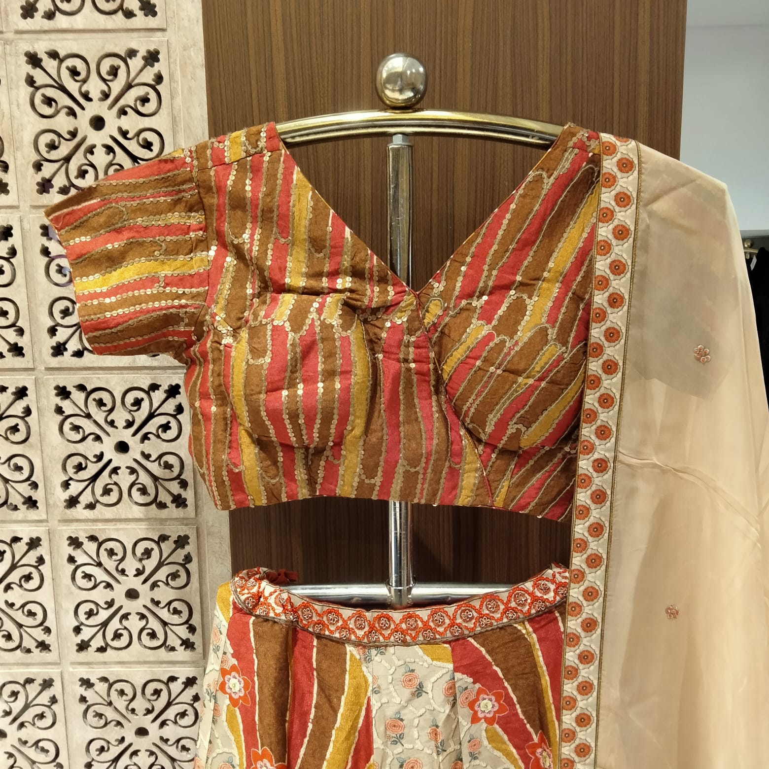 RECEPTION,MEHENDI FESTIVE OCCASSION LEHENGA CHOLI