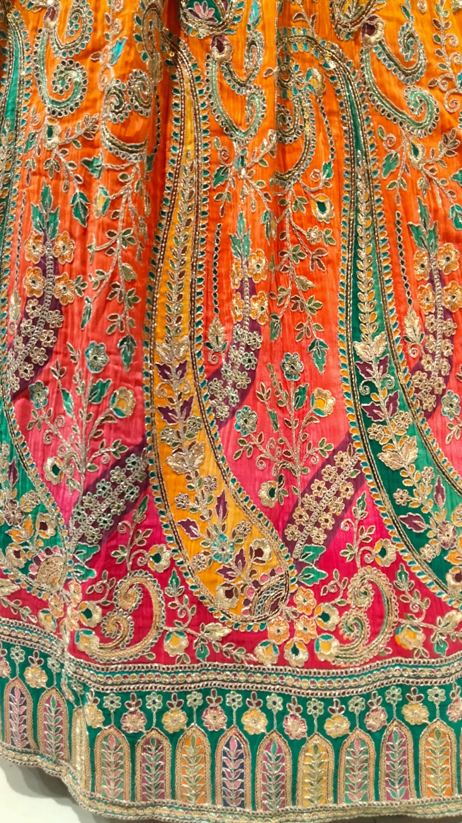 HALDI,MEHENDI,EVENING LEHENGA CHOLI