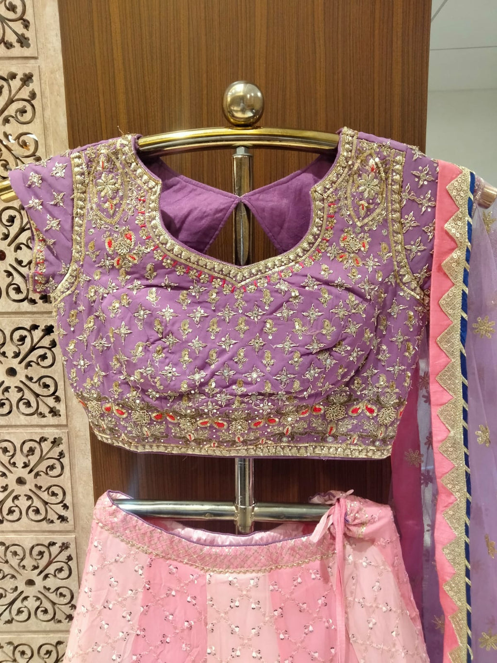 EVENING OCCASSION,HALDI,MEHENDI FUNCTIONAL WEAR LEHENGA CHOLI