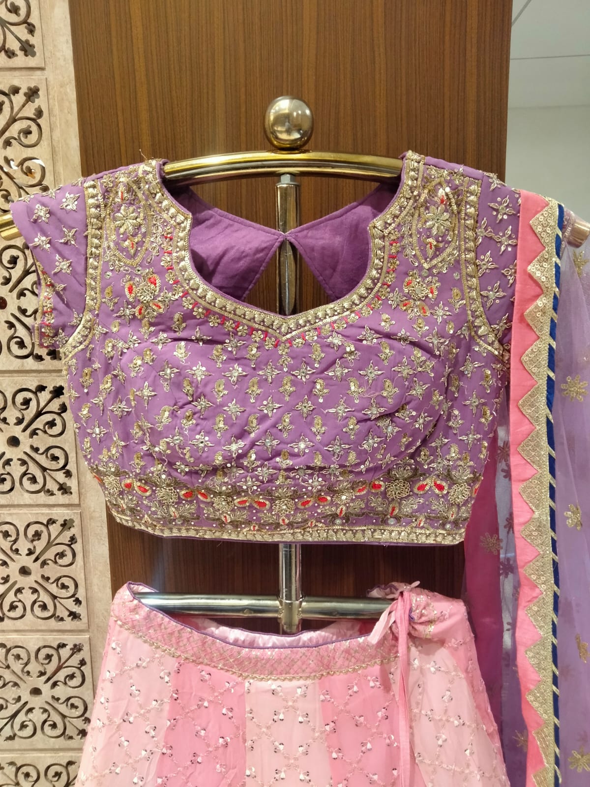 EVENING OCCASSION,HALDI,MEHENDI FUNCTIONAL WEAR LEHENGA CHOLI