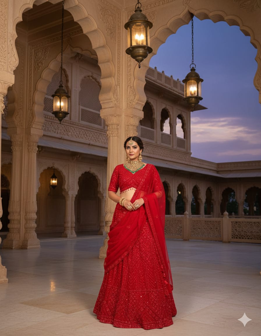 RECEPTION,WEDDING PARTY WEAR LEHENGA CHOLI