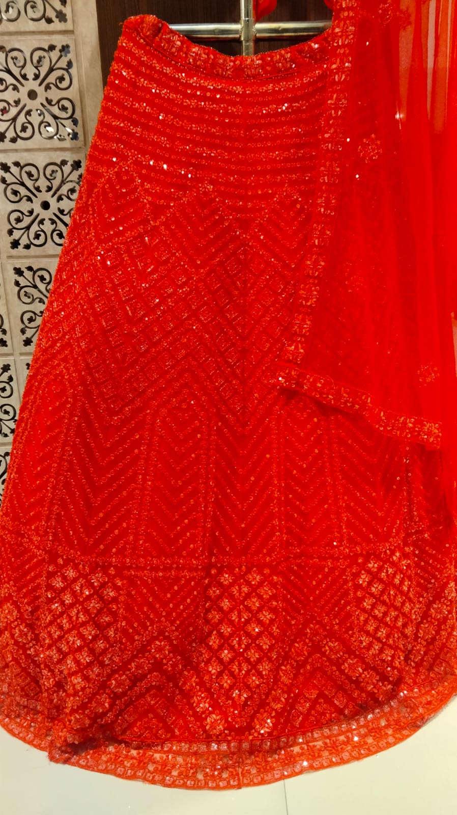 RECEPTION,WEDDING PARTY WEAR LEHENGA CHOLI