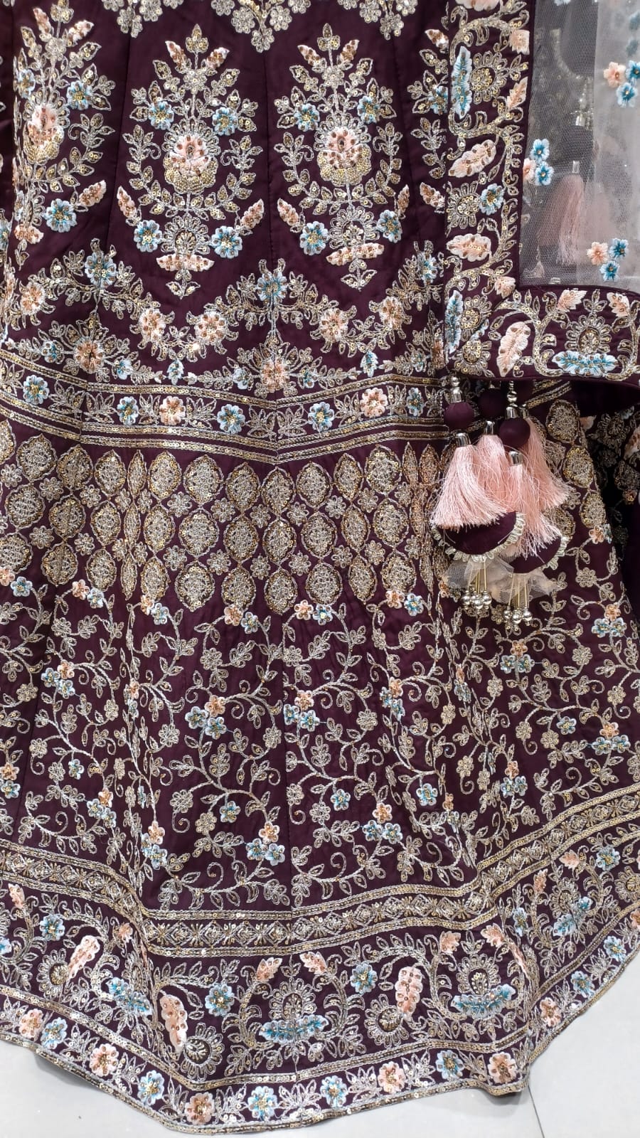 FESTIVE,FUNCTIONAL OCCASSION PARTY WEAR LEHENGA CHOLI