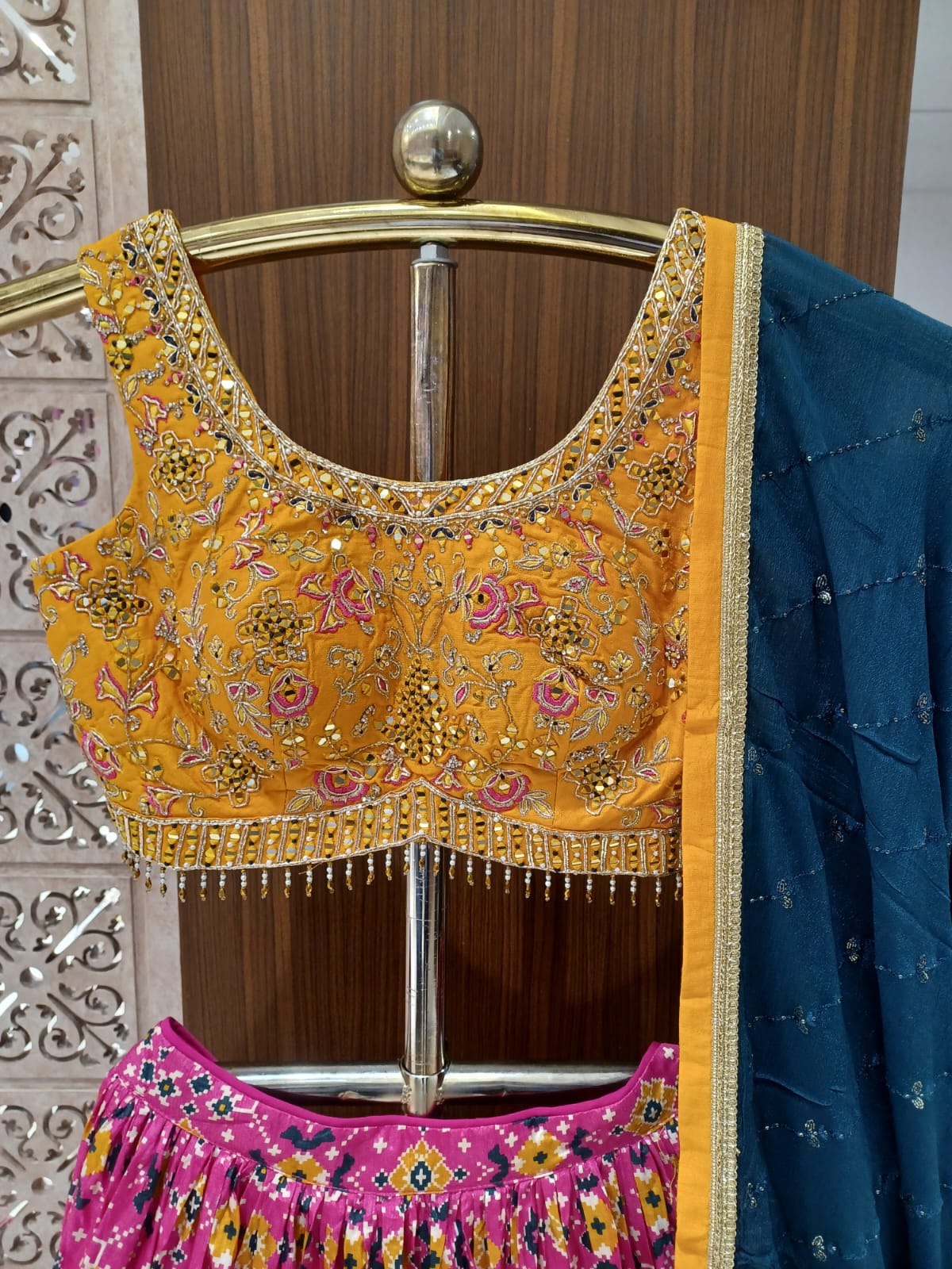 HALDI,MEHENDI, FUNCTIONAL OCCASSION  LEHENGA CHOLI