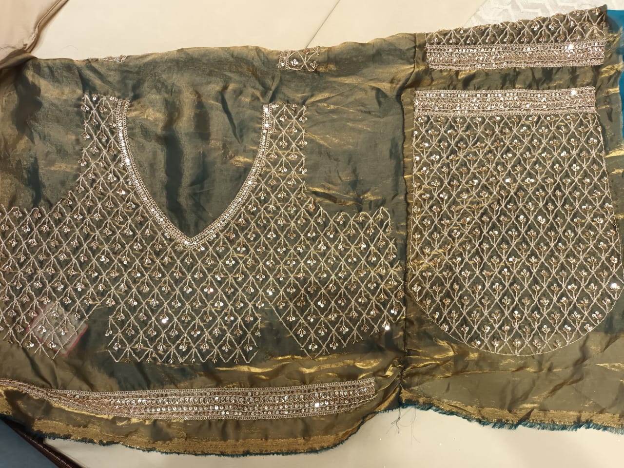 WEDDING,RECEPTION FUNCTIONAL UNSTITCHED LEHENGA CHOLI