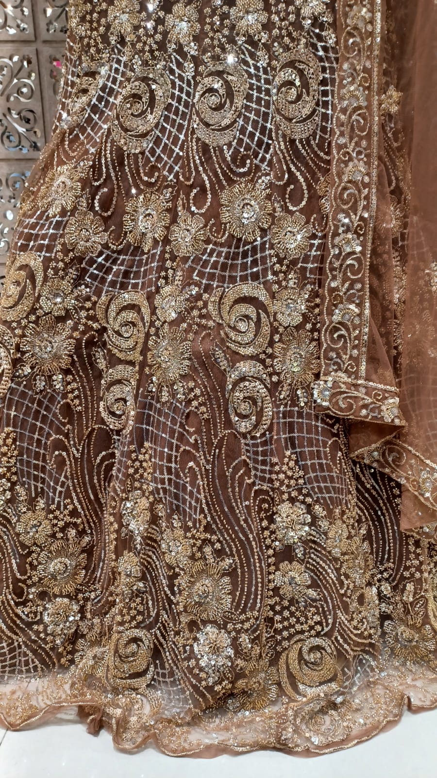 WEDDING,RECEPTION,FUNCTIONAL PARTY WEAR LEHENGA CHOLI