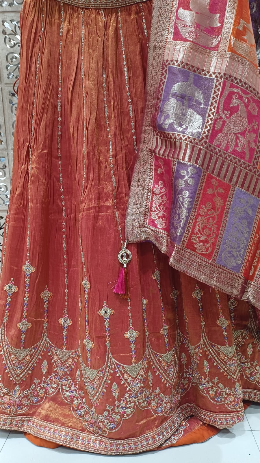 HALDI,MEHENDI FESTIVE OCCASSION PARTY WEAR LEHENGA CHOLI