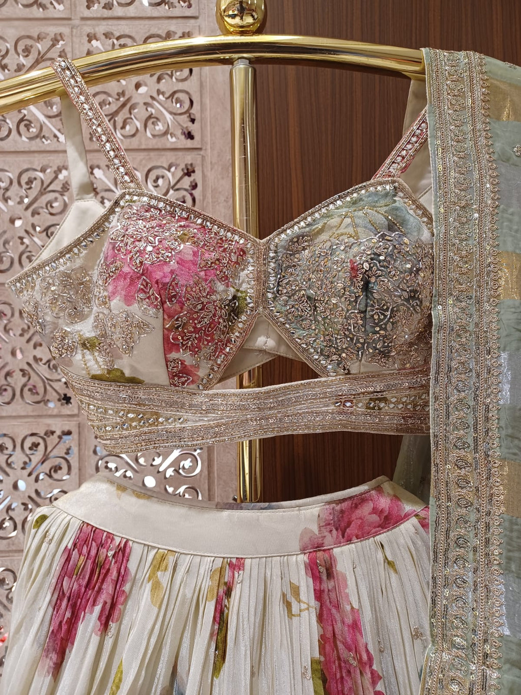 HALDI,RECEPTION FUNCTIONAL PARTY WEAR LEHENGA CHOLI