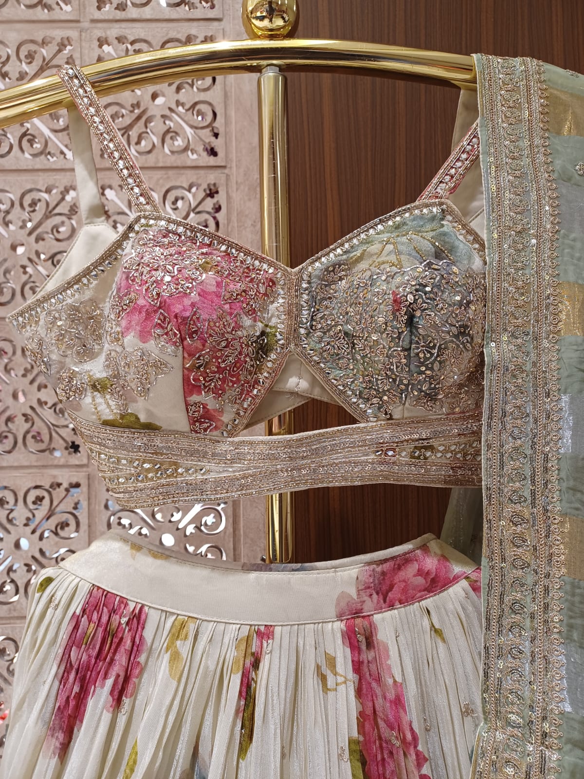 HALDI,RECEPTION FUNCTIONAL PARTY WEAR LEHENGA CHOLI