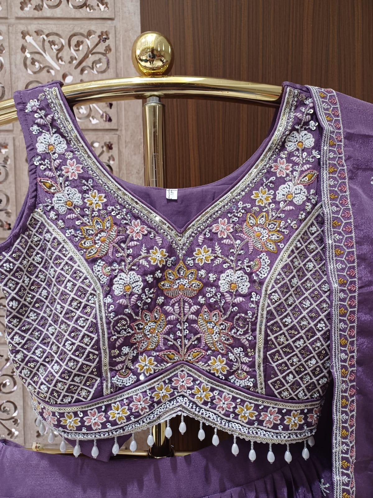 RECEPTION,FUNCTIONAL FESTIVE OCCASSION PARTY WEAR LEHENGA CHOLI