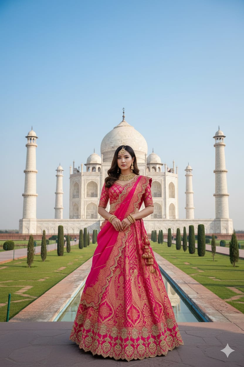 RECEPTION,FESTIVE OCCASSION PARTY WEAR UNSTITICHED LEHENGA