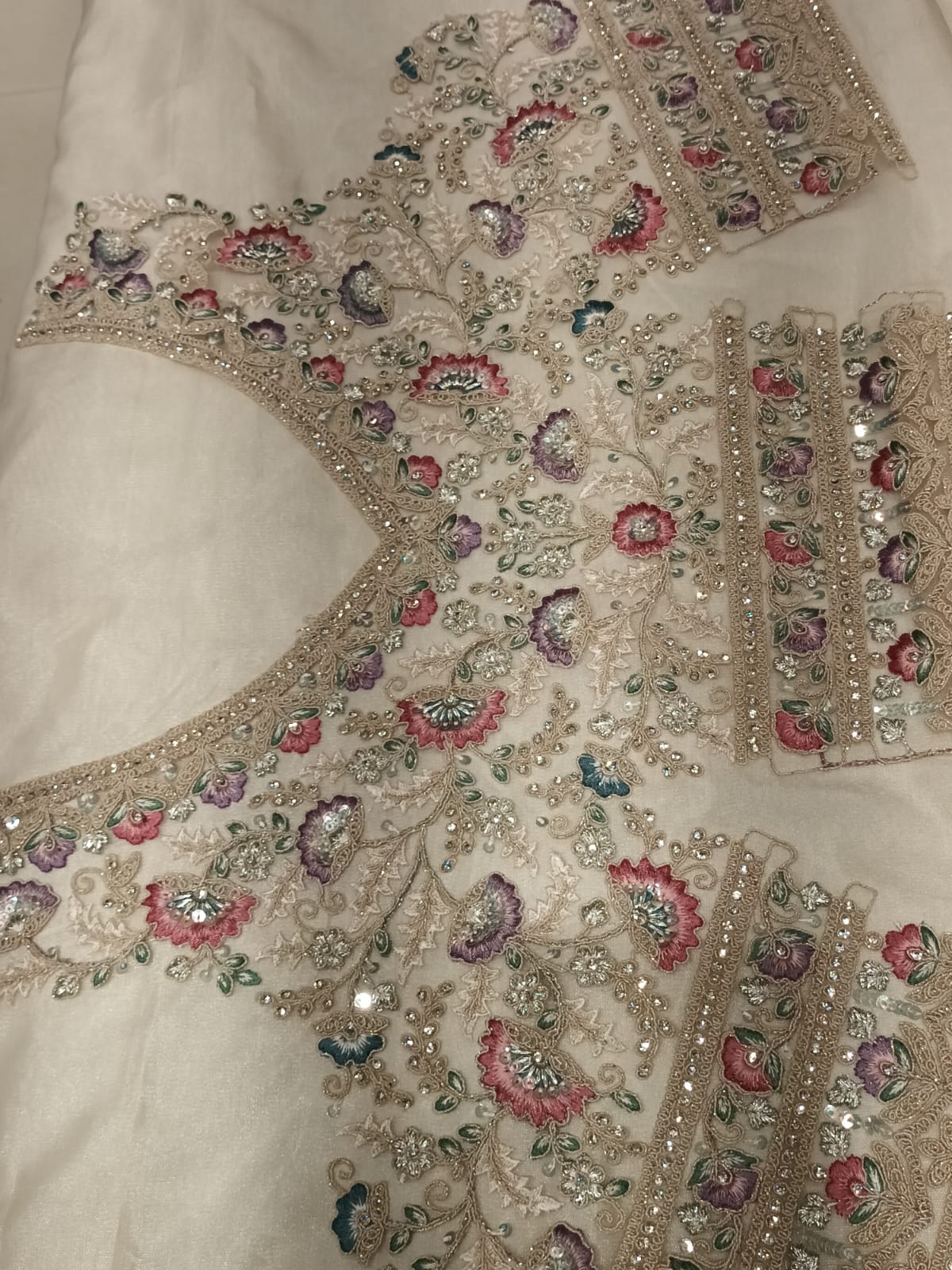 WEDDING,RECEPTION FUNCTIONAL PARTY WEAR UNSTITICHED LEHENGA