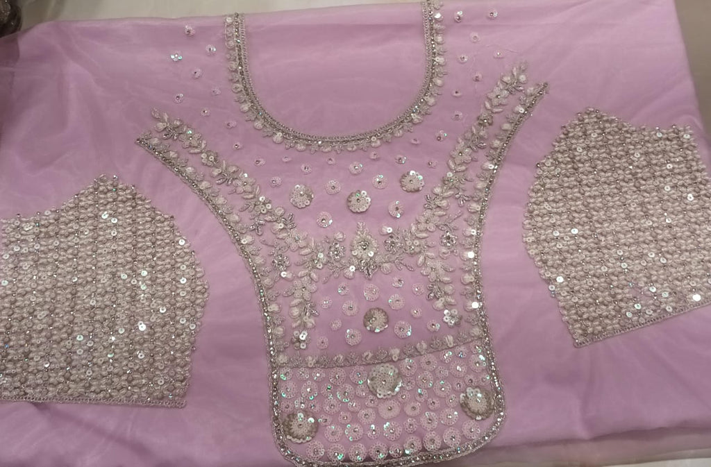 RECEPTION FESTIVE OCCASSION UNSTITICHED LEHENGA CHOLI