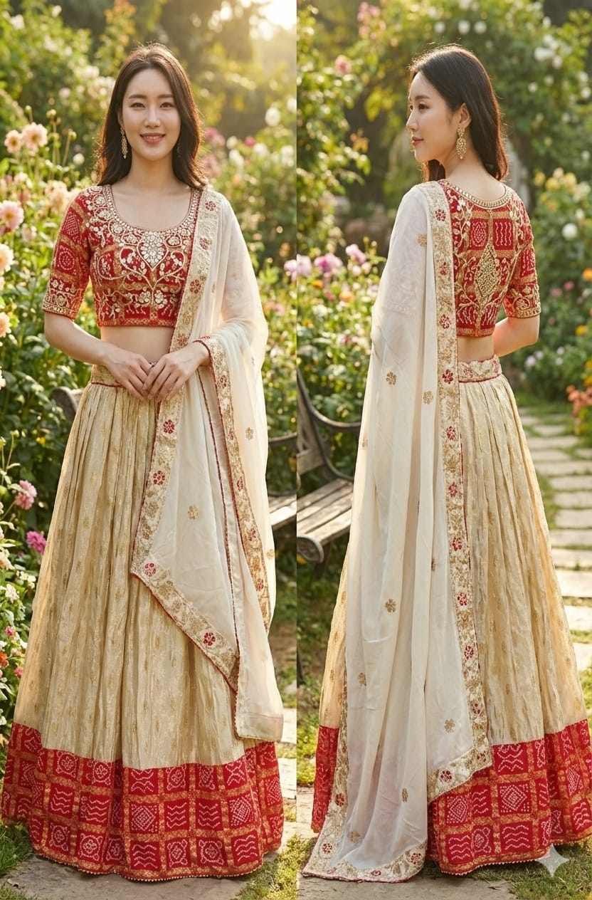 WEDDING,RECEPTION FUNCTIONAL PARTY WEAR LEHENGA CHOLI