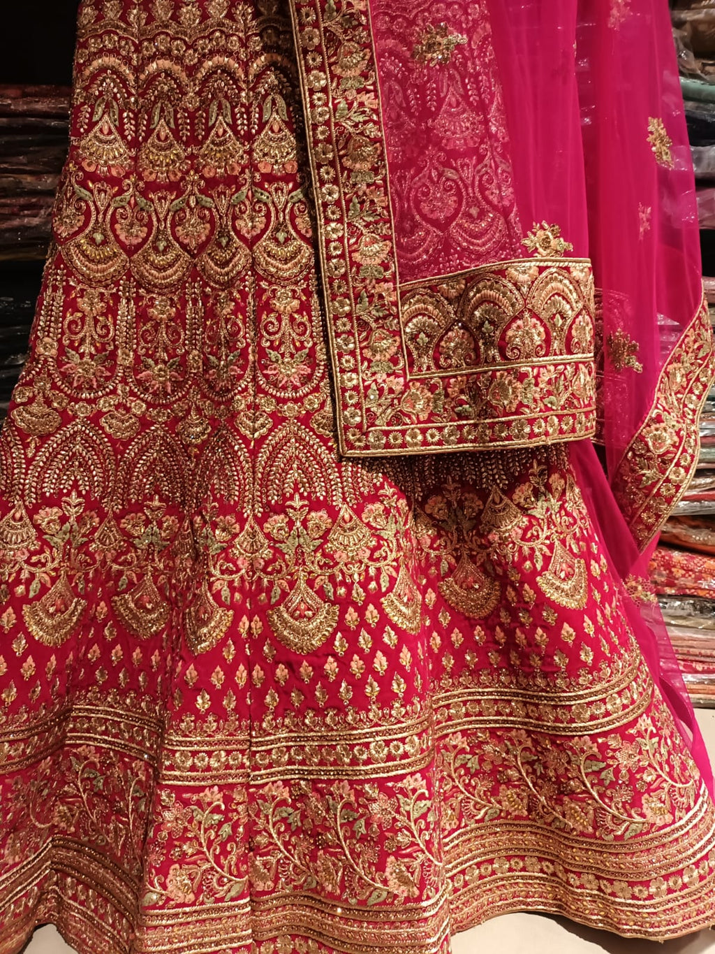 WEDDING,ENGAGEMENT FESTIVE OCCASSION PARTY WEAR LEHENGA CHOLI