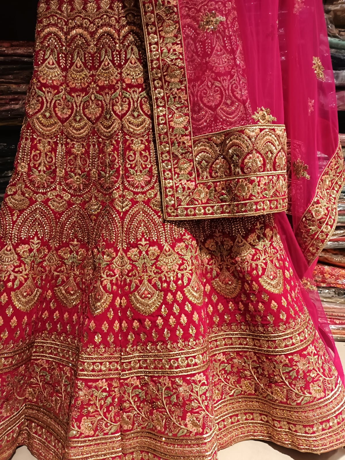 WEDDING,ENGAGEMENT FESTIVE OCCASSION PARTY WEAR LEHENGA CHOLI