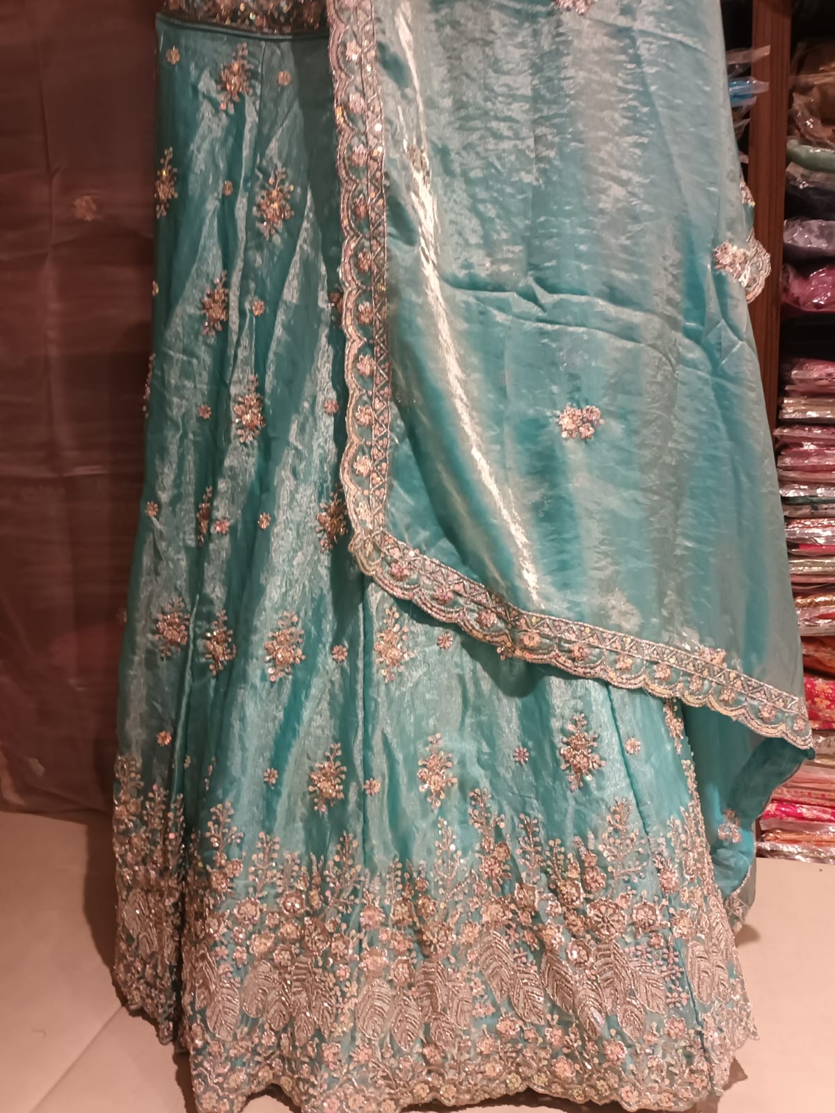 RECEPTION,FUNCTIONAL FESTIVE OCCASION PARTY WEAR LEHENGA CHOLI