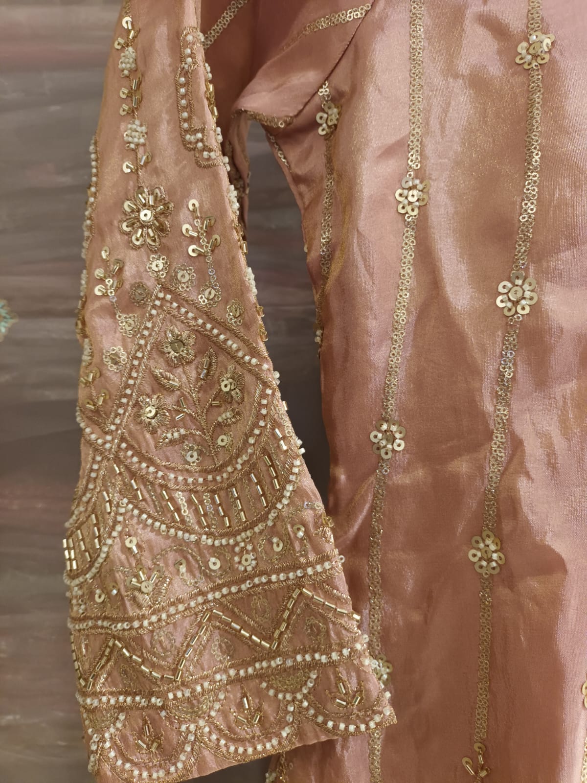 GHARARA STYLE OUTFIT, FUNCTIONAL FESTIVE OCCASSION PARTY WEAR