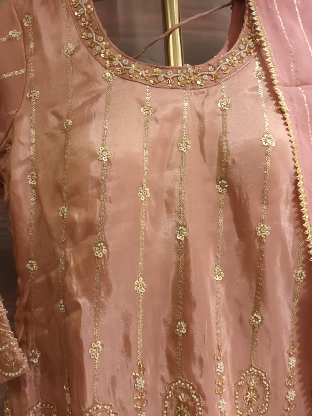 GHARARA STYLE OUTFIT, FUNCTIONAL FESTIVE OCCASSION PARTY WEAR