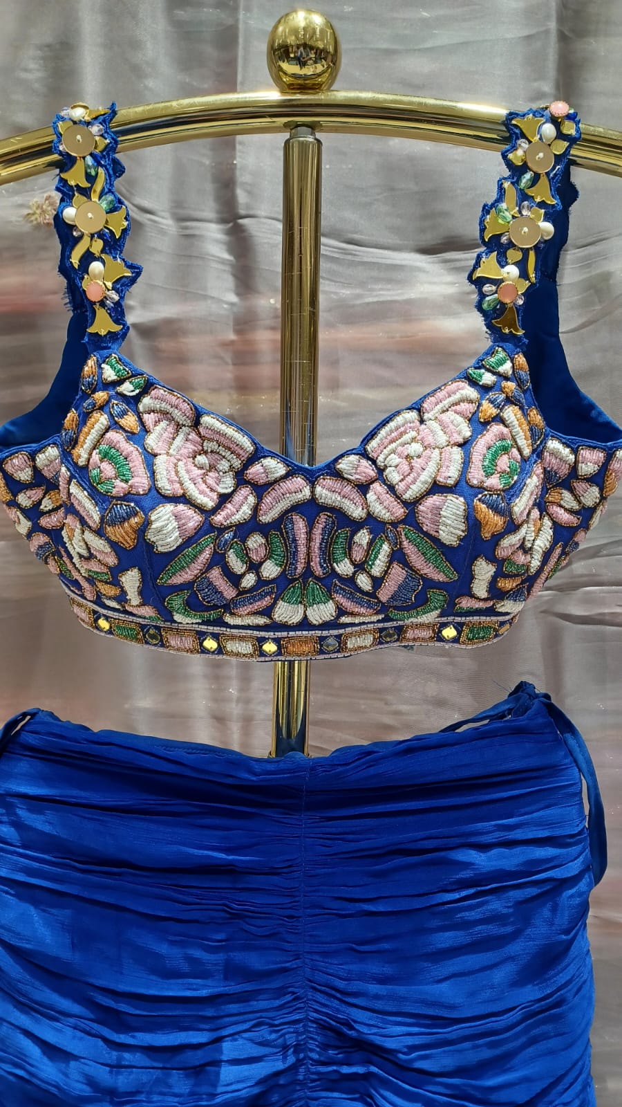 DESIGNER FISH-CUT LEHENGA PARTY WEAR