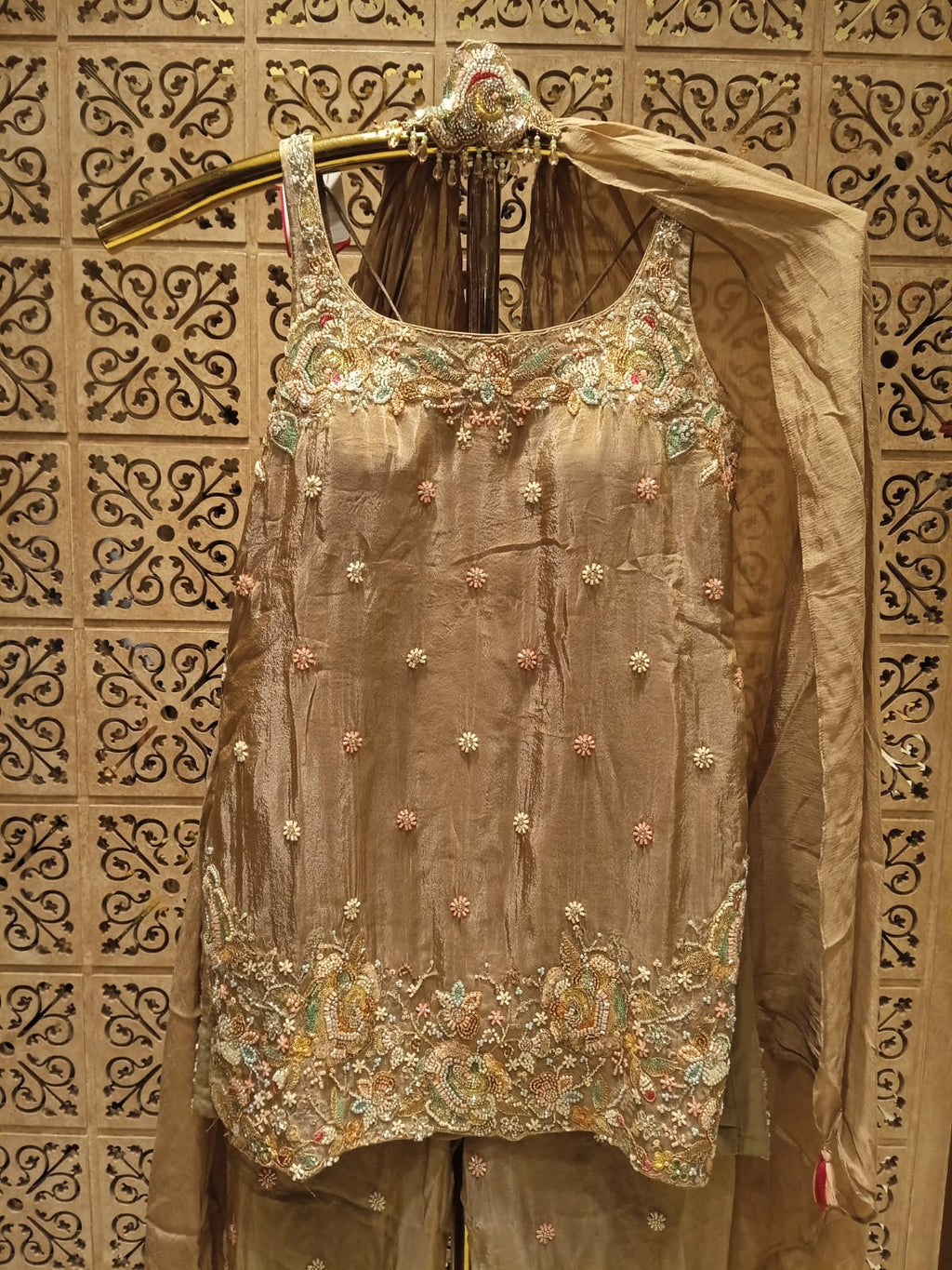 GHARARA STYLE OUTFIT FESTIVE OCCASSION PARTY WEAR