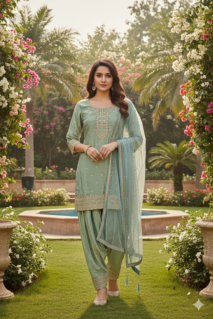 PALAZZO SET OUTFIT PARTY WEAR DRESS