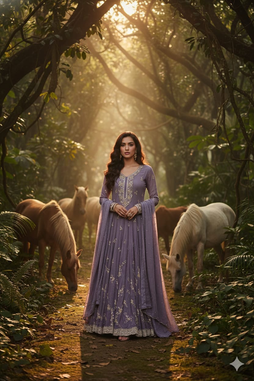 ANARKALI PARTY WEAR OUTFIT