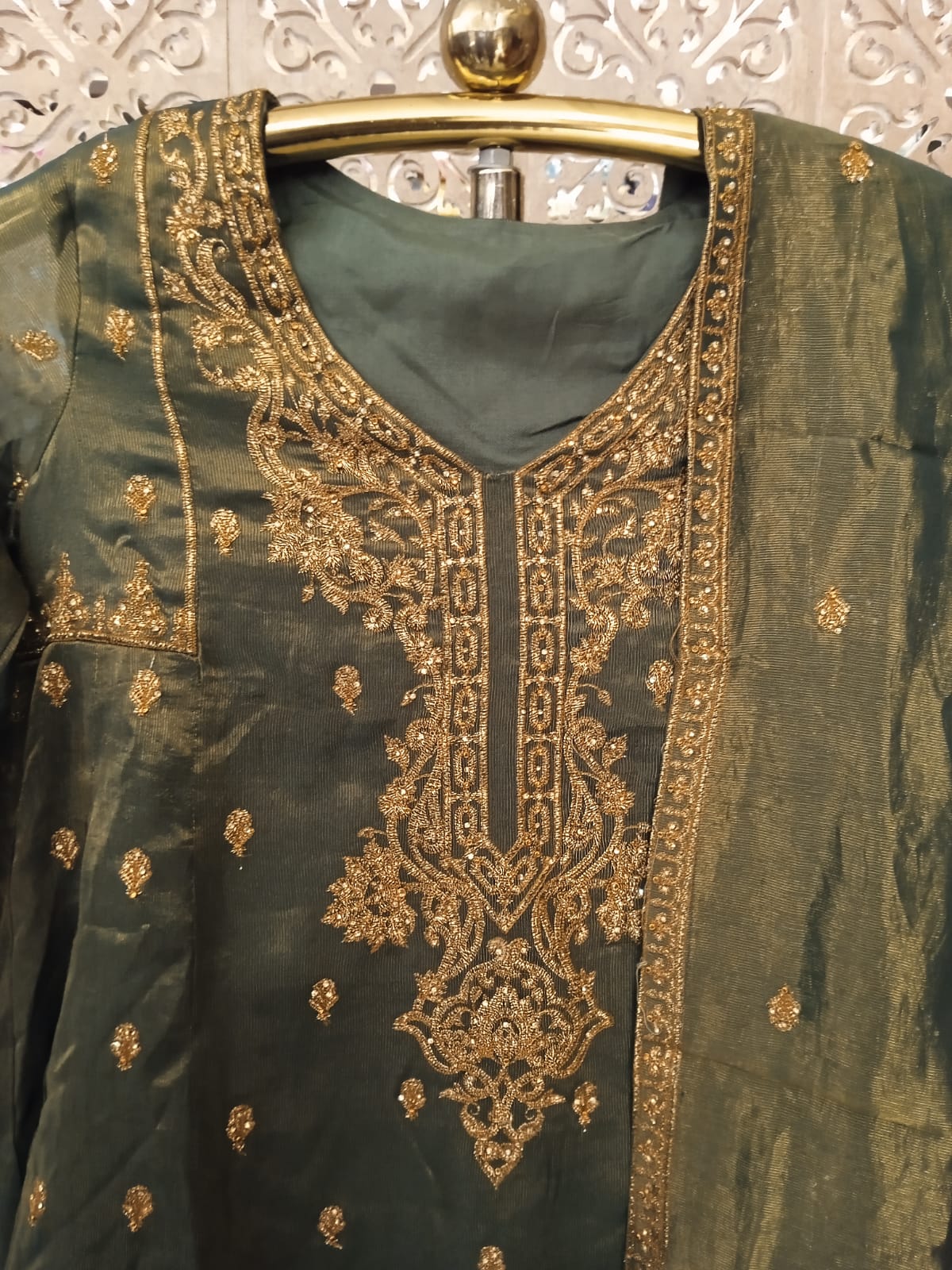 WEDDING,RECEPTION,FUNCTIONAL PALAZZO SET