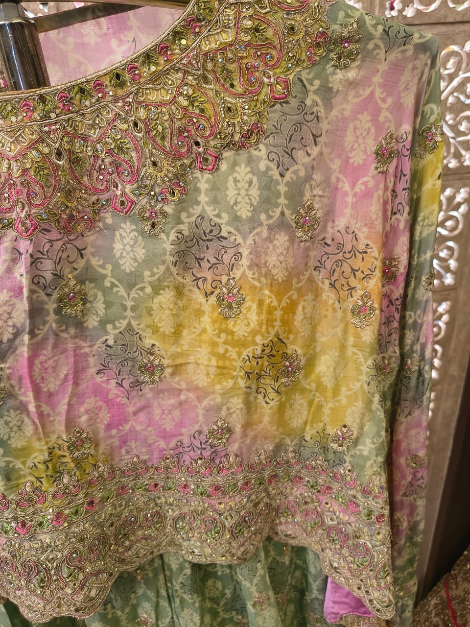 INDO-WESTERN HALDI,EVENING PARTY WEAR OUTFIT