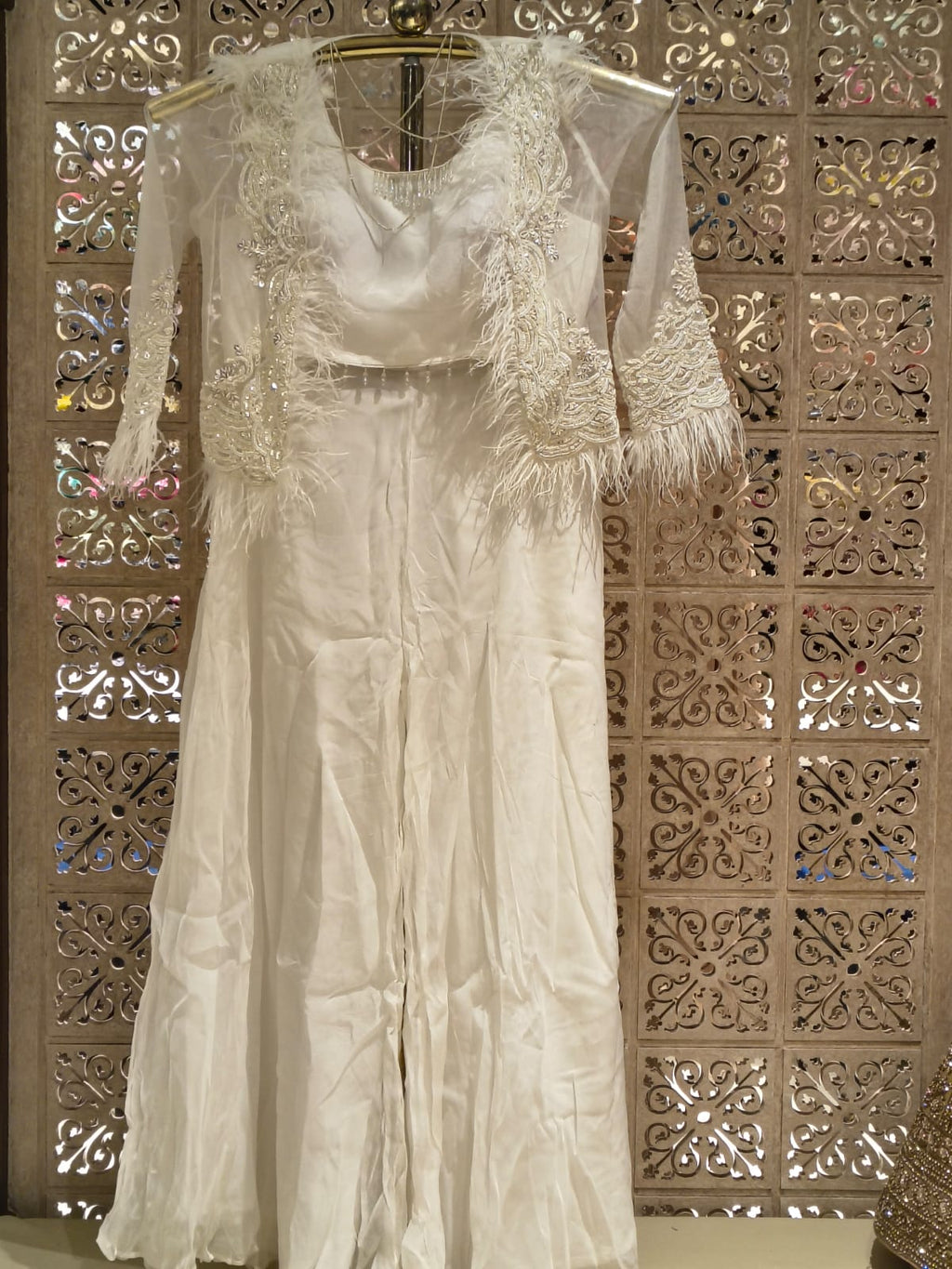 INDO-WESTERN JACKET STYLE OUTFIT