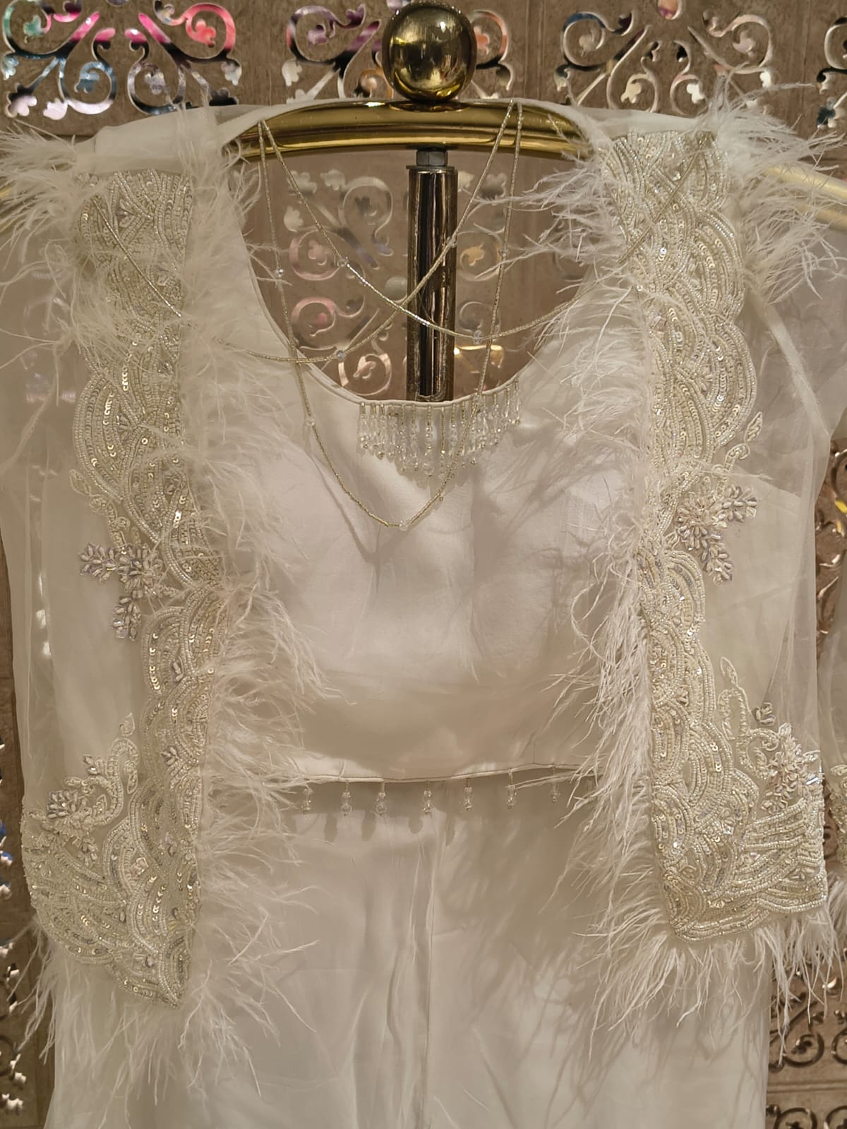 INDO-WESTERN JACKET STYLE OUTFIT