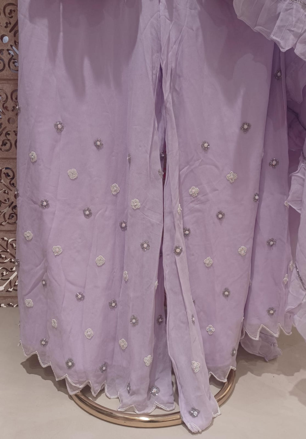 FLARE PALAZZO SUIT FESTIVE OCCASSION PARTY WEAR