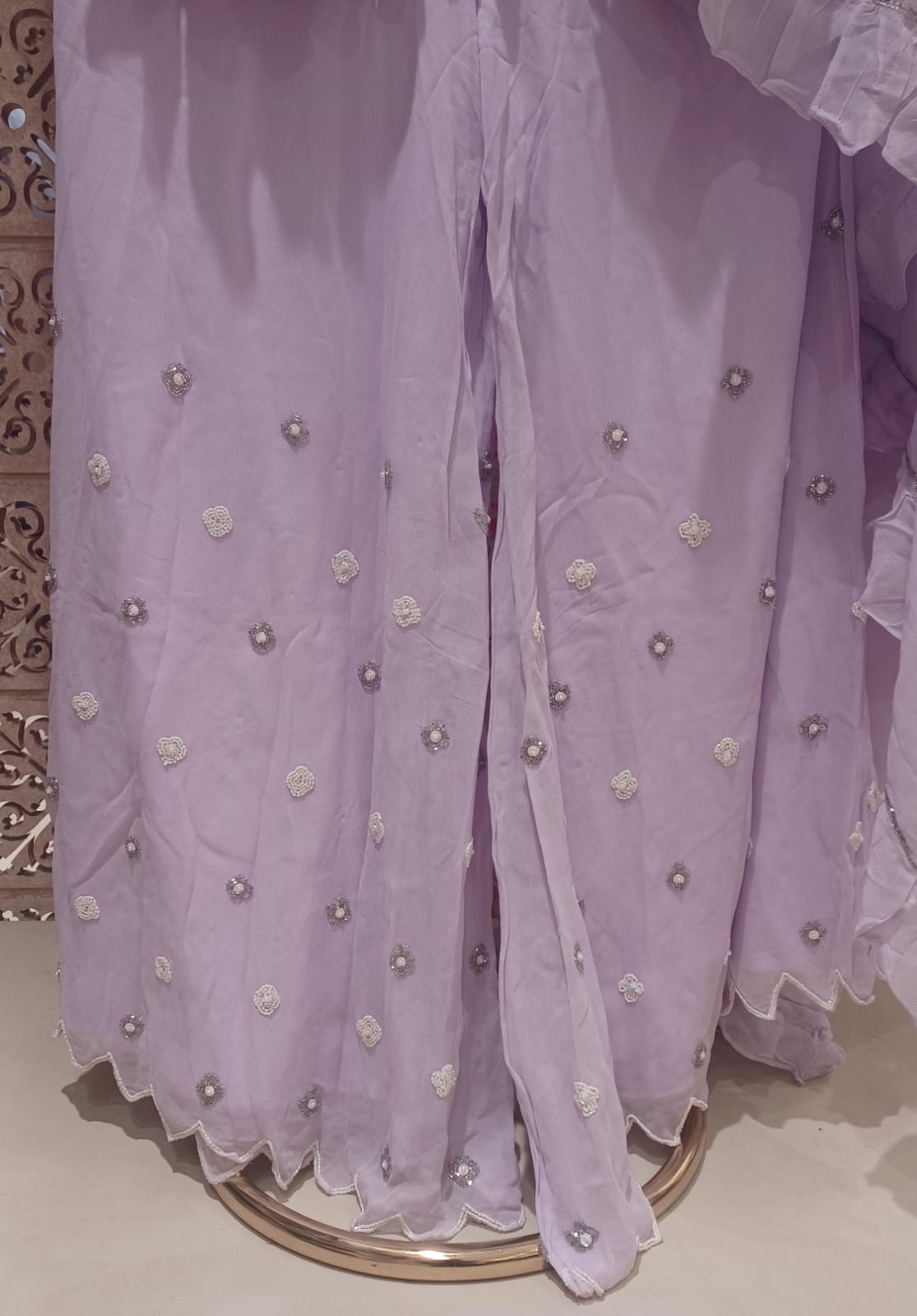 FLARE PALAZZO SUIT FESTIVE OCCASSION PARTY WEAR